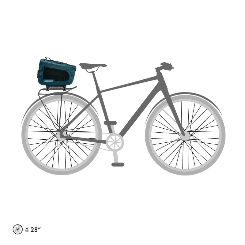 Ortlieb E-Trunk TL Pannier Rack Pag - Blue-1